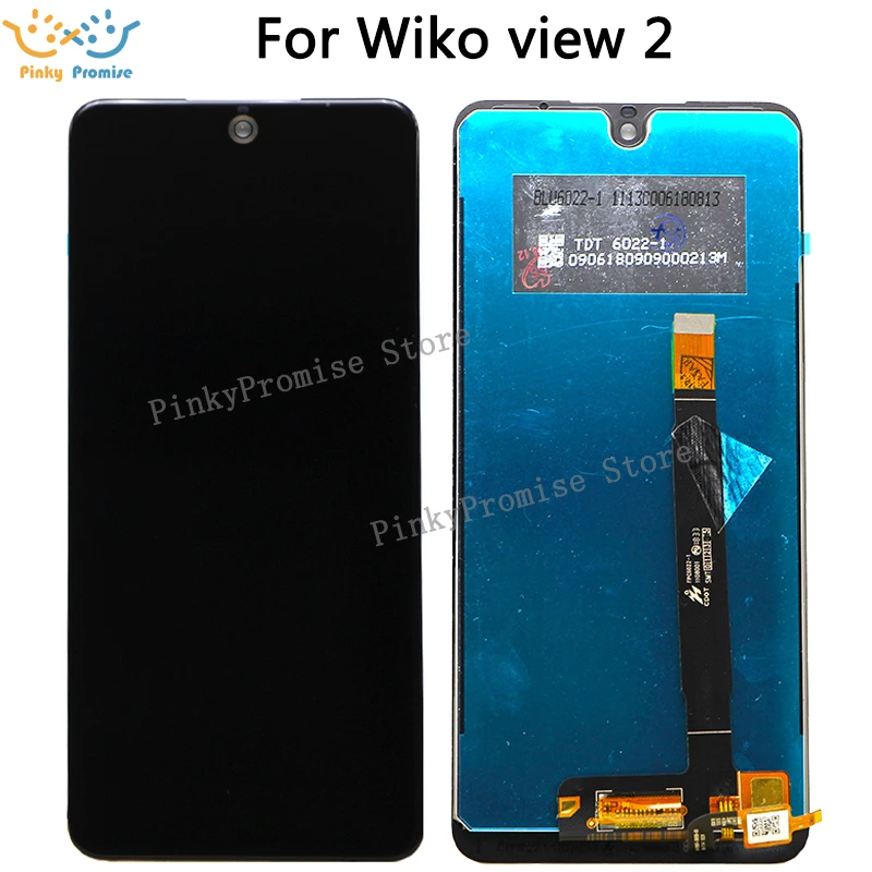 Протестированный хорошо для Wiko View 2 ЖК дисплей + сенсорный экран 100%
