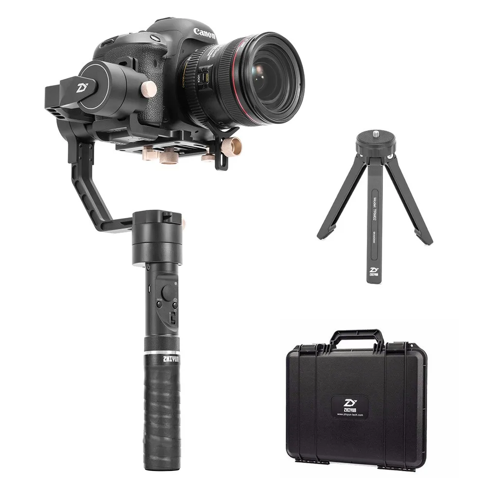 Zhiyun Crane Plus 3 оси ручной карданный стабилизатор для sony Canon Panasonic беззеркальная
