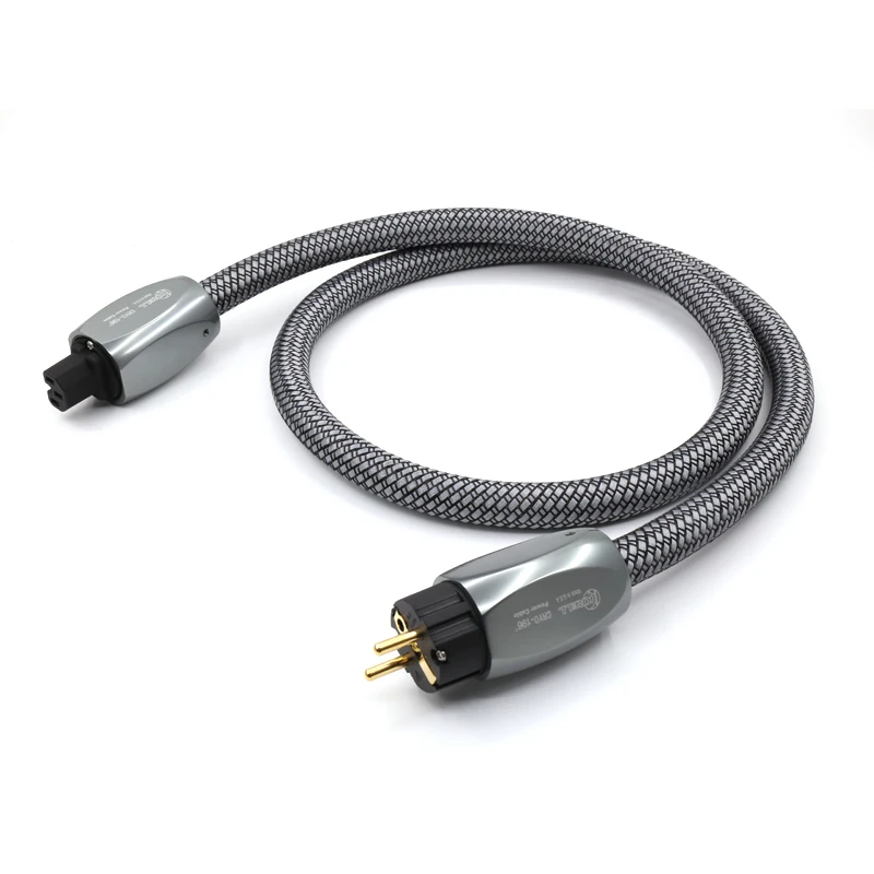 

pieces krell CRYO-196 power cable HIFI EU version AC Audiophile Power cord with EU version power plug