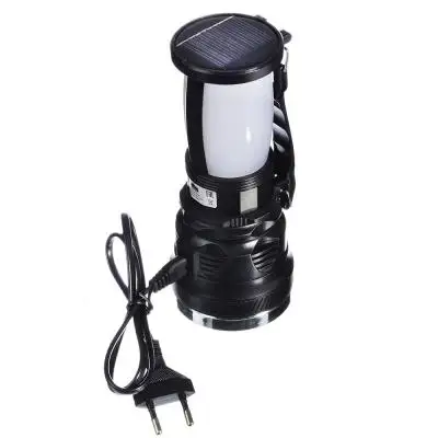 Фонарь прожектор ЧИНГИСХАН 2 в 1 аккумуляторный 24 SMD + Вт LED шнур 220В пластик 17 5x7 5