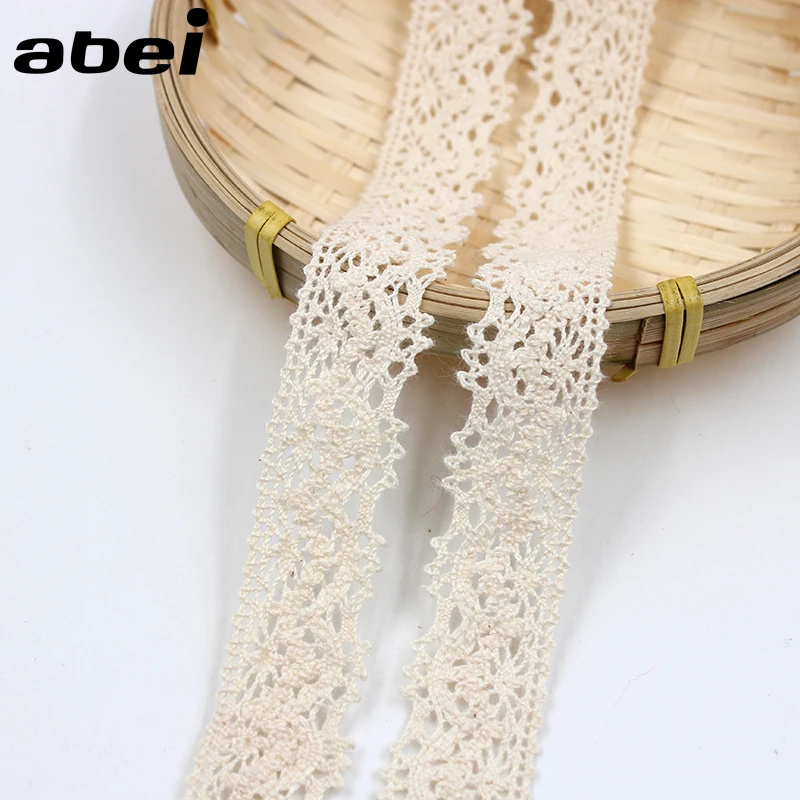 5 ярдов/партия теория кружевных краев из натурального хлопка 2 см|lace trim|cotton lace