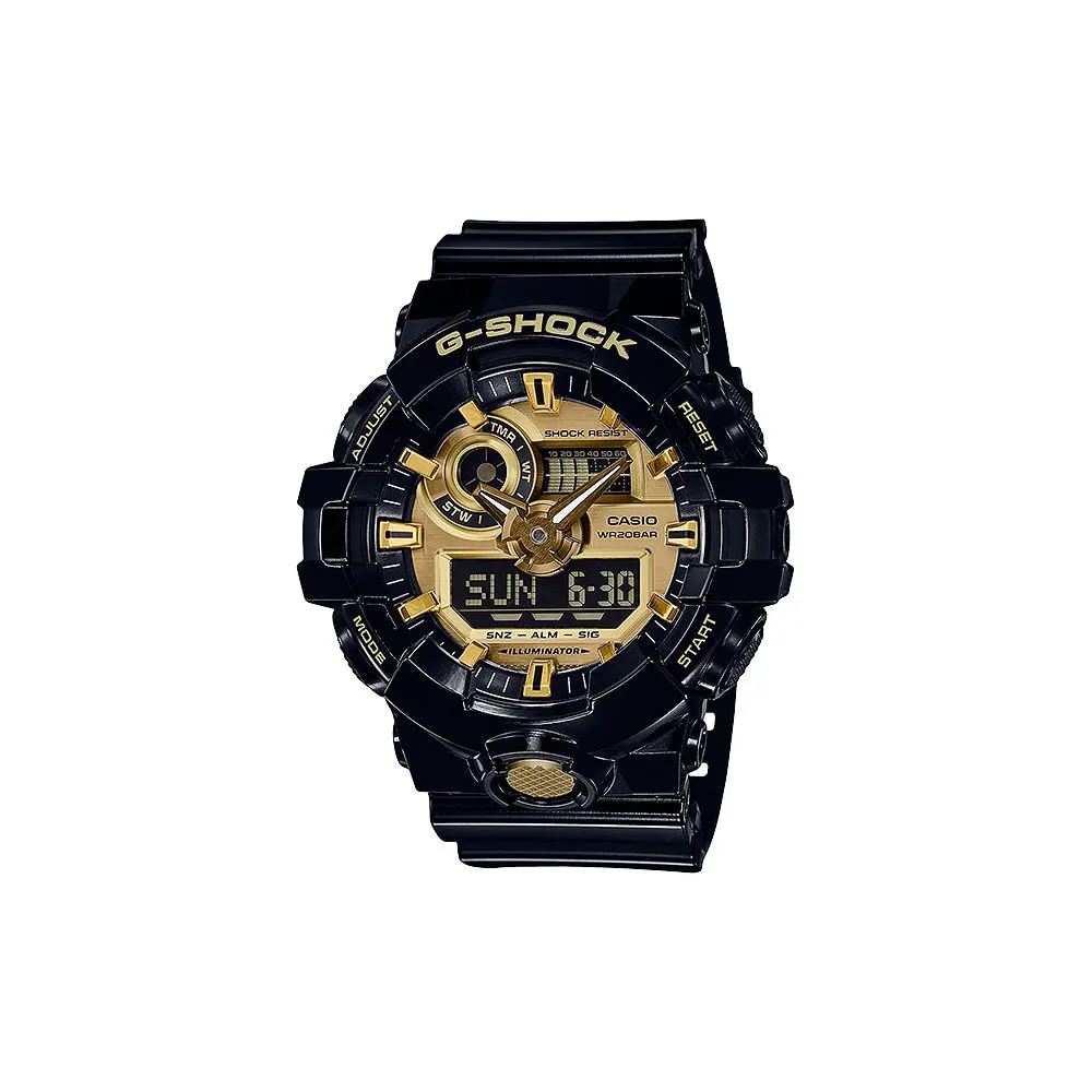 Quartz Wristwatches Casio for mens GA 710GB 1A Watches Mans Watch Wristwatch Wrist men G Shock|Мужские спортивные часы| |