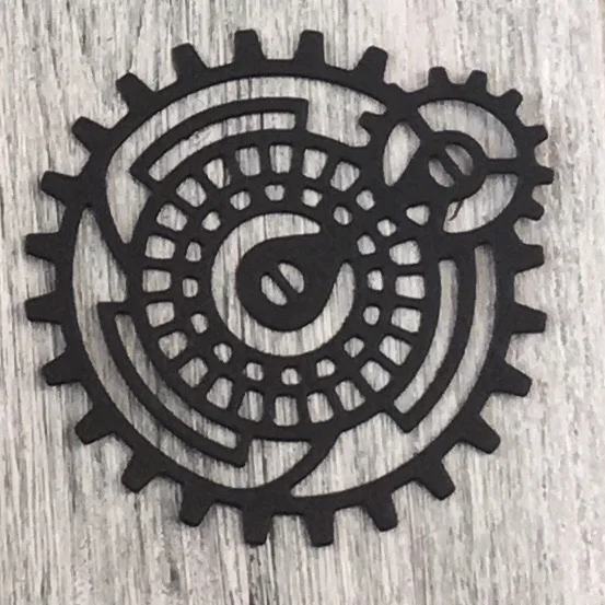 Artscrup Механическая Иллюзия Шестерня стимпанк для мужчин металлические режущие