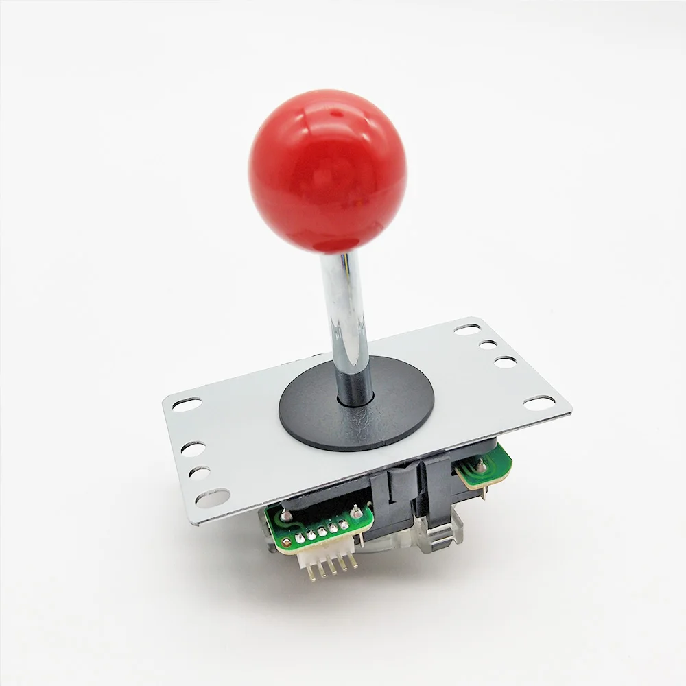 2 шт. копия Sanwa высокое качество 5Pin 8way длинный джойстик с многоцветный шар для аркадной игровой машины Pandora коробка консоль