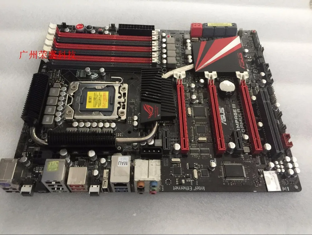 LGA1366 для ASUS Rampage III оригинальная б/у настольная материнская плата X58 R3F