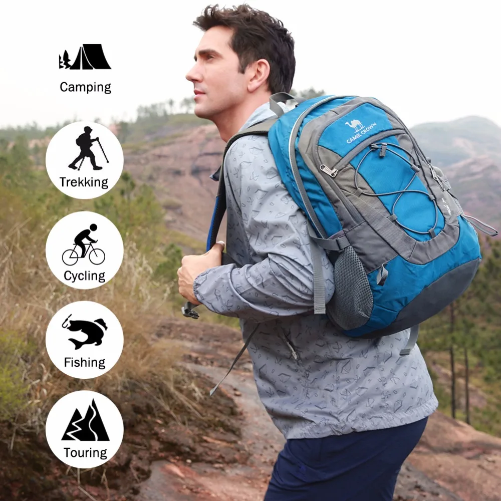 CAMEL 30L/40L Многофункциональный Водонепроницаемый рюкзак для скалолазания пешего