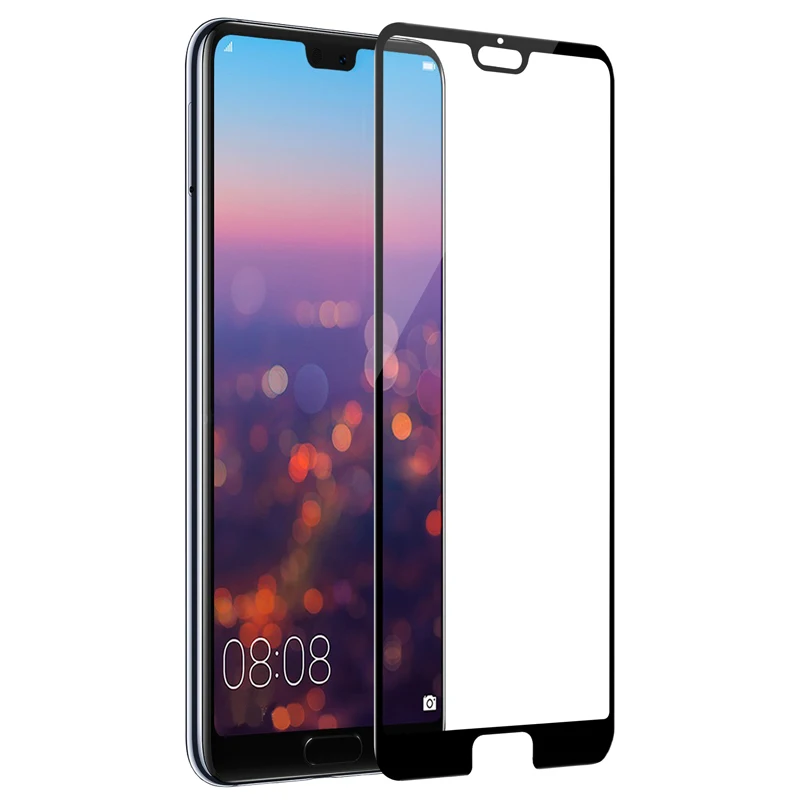 Защитное стекло для huawei p20 pro полностью покрытое nillkin 3D CP + 9H 0 33 мм тонкое p20pro