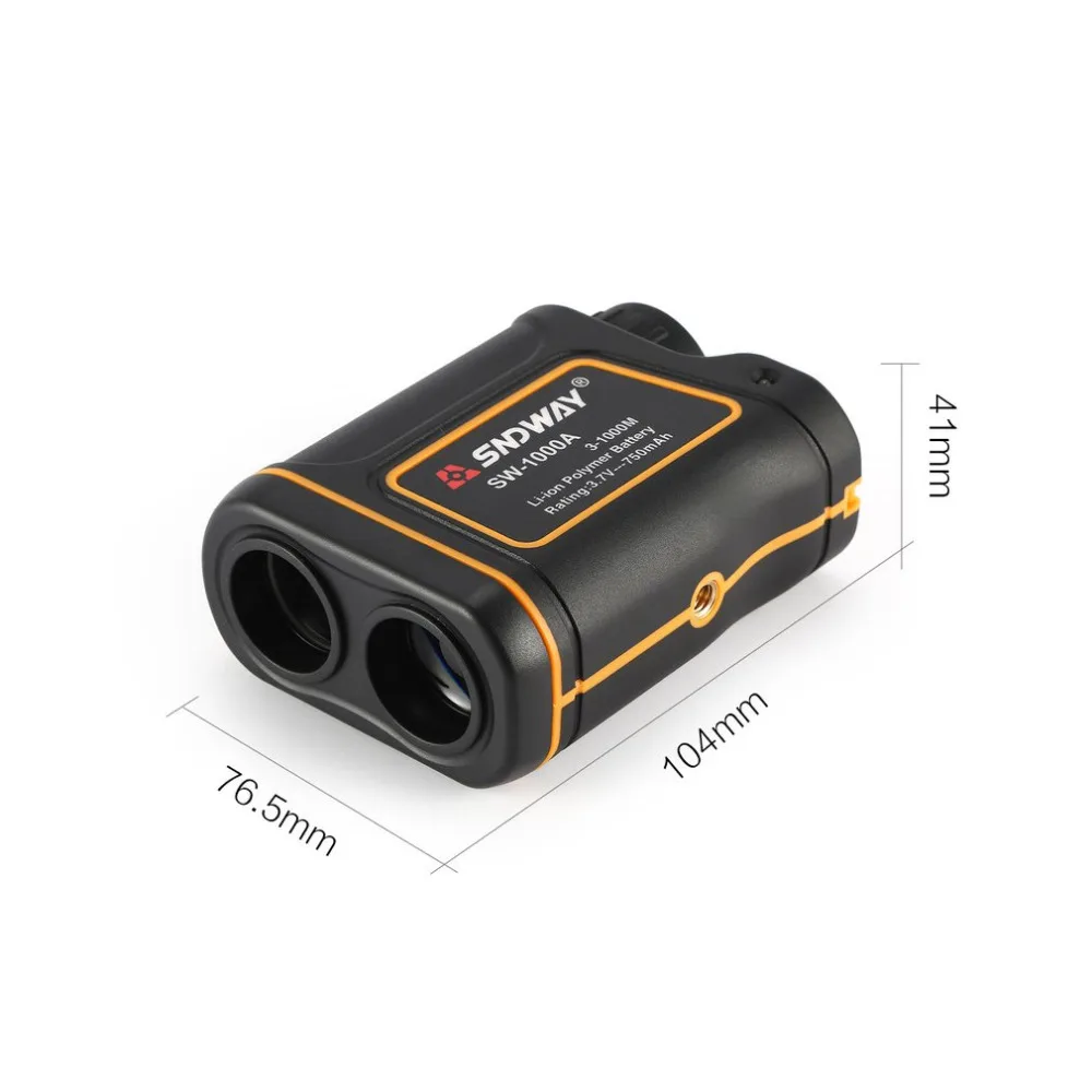 SNDWAY SW 1000A монокулярный телескоп лазерный дальномер 1000 м Trena для гольфа охоты