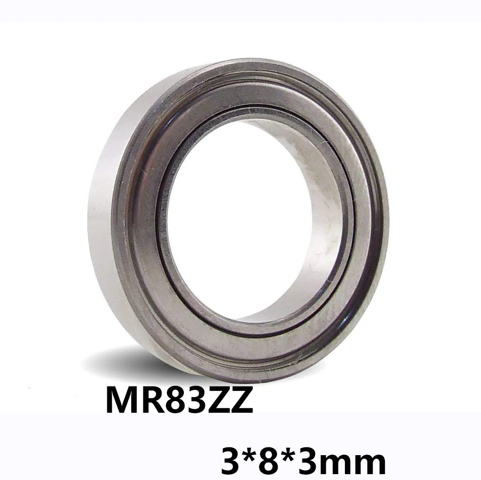 15 шт./лот MR83ZZ миниатюрные шариковые подшипники с глубоким желобом фрикционы 3*8*3