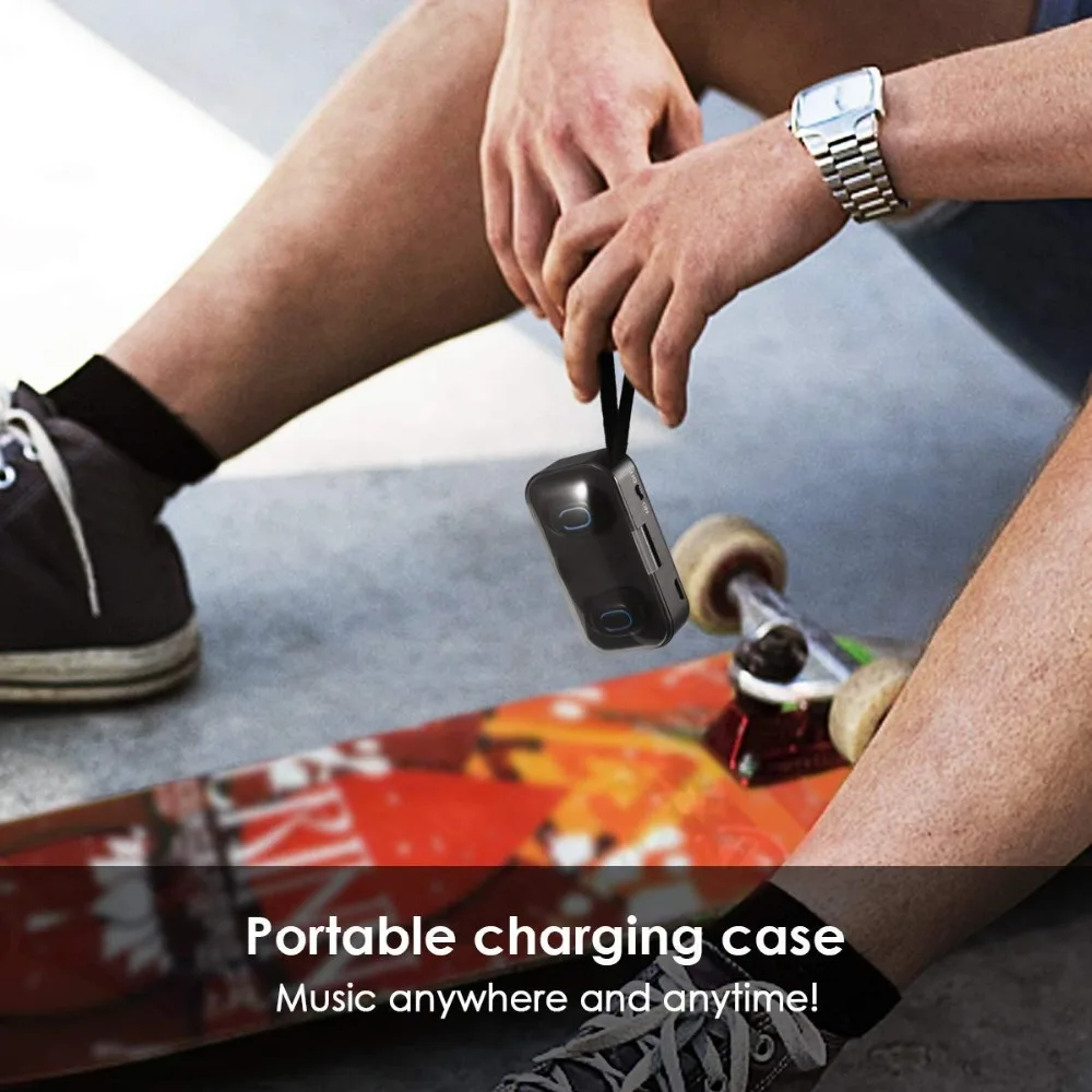 T18s TWS беспроводные наушники Bluetooth спортивные гарнитура Bleutooth наушники|Наушники и