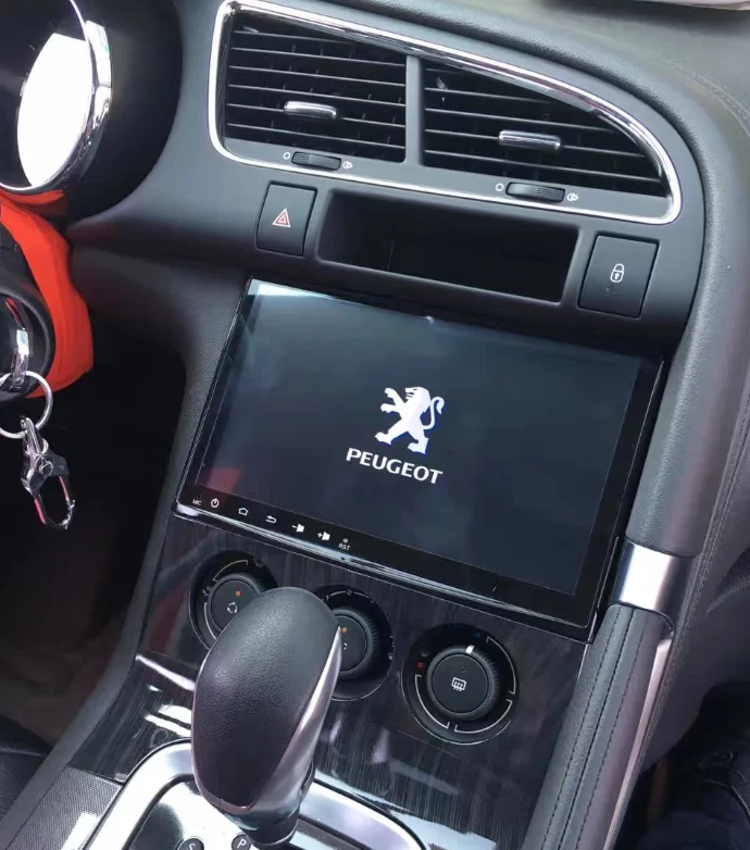 9 дюймовый Android 8 1 для Peugeot 308 четырехъядерный автомобильный радиоприемник стерео