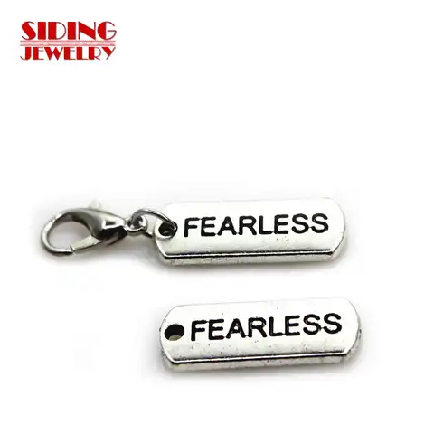 NEW, silver suspension tag 20 pcs/lot, stray pendants with a fastener for a bracelet, necklaces, pendants, jewelry decoration ...