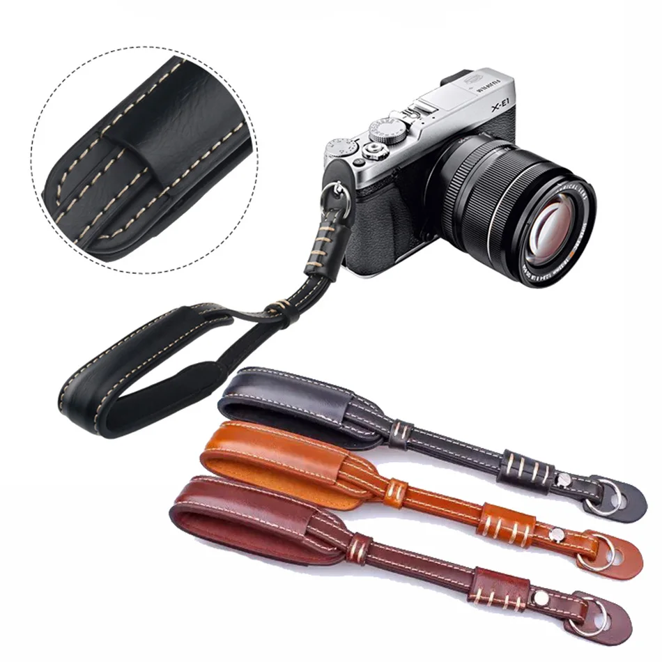 Наручный ремешок для камеры из искусственной кожи Finepix Fujifilm Fuji XT10 X100F X100T X E1 E2 XM1 A3