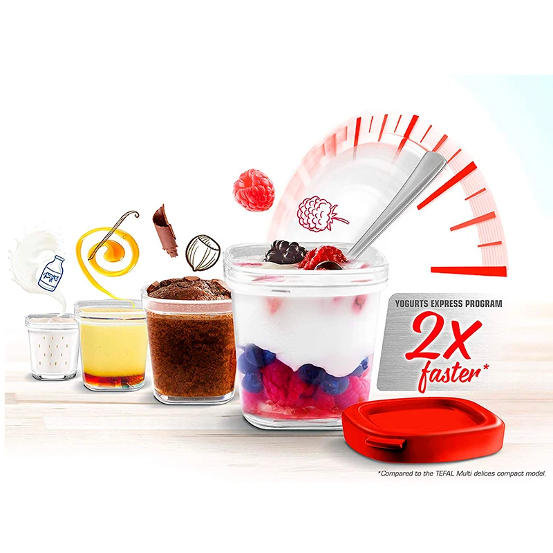 Moulinex Multidelices Express YG660120 yourtera Electrica con 5 Programas|Йогуртницы| |