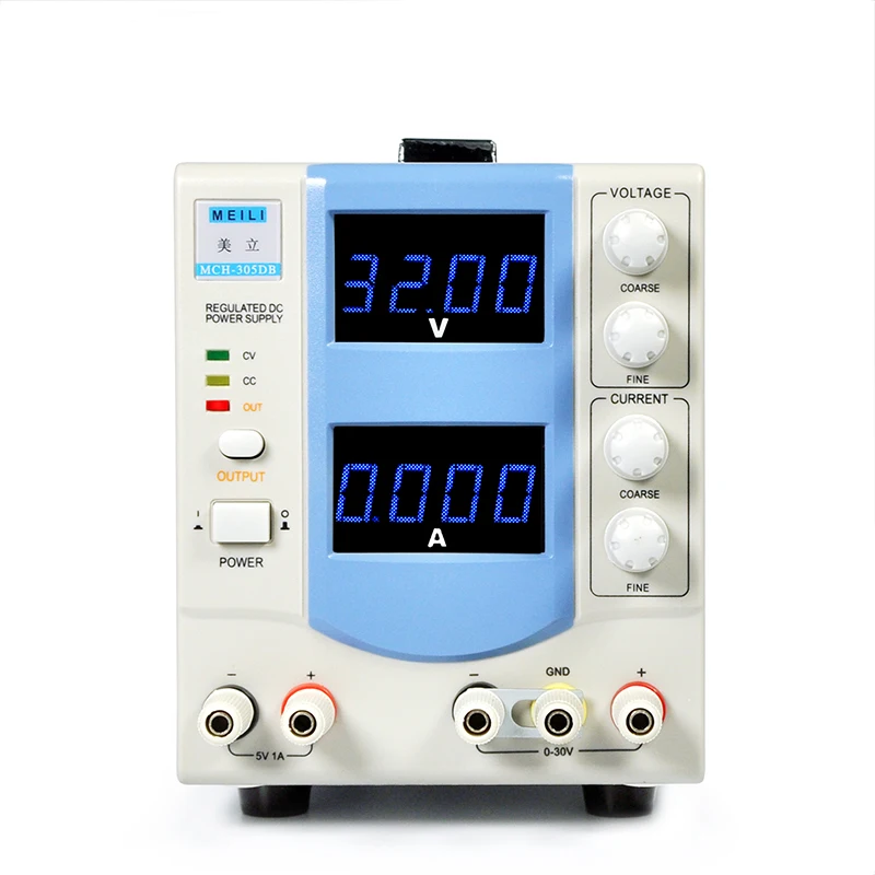 

Adjustable DC power supply 30V5A four high precision ammeter mobile phone notebook repair power supply