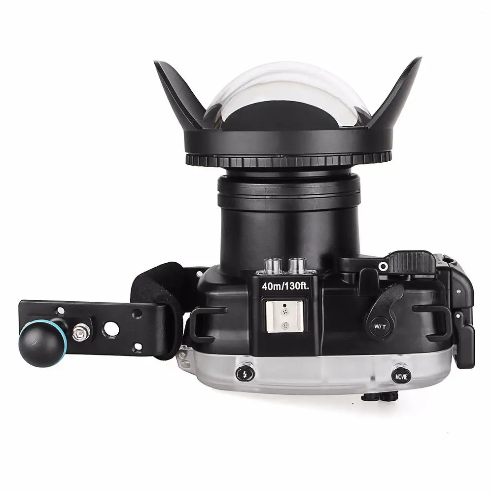 40 м/130 футов корпус для подводной камеры Sony A5100 (16 50 мм) водонепроницаемая сумка +