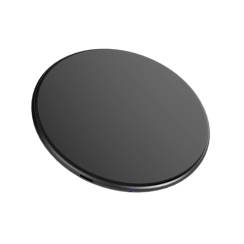 round charger SIKAI Qi 3,0 Беспроводное зарядное устройство приемник type-c кабель Магнитный адаптер Pad катушка для Xiao mi 9 se беспроводной модуль быстрое зарядное устройство - Цвет: round charger