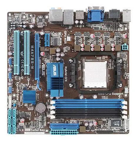 Разъем AM2 для ASUS оригинальная б/у настольная материнская плата 785G DDR2 USB2.0