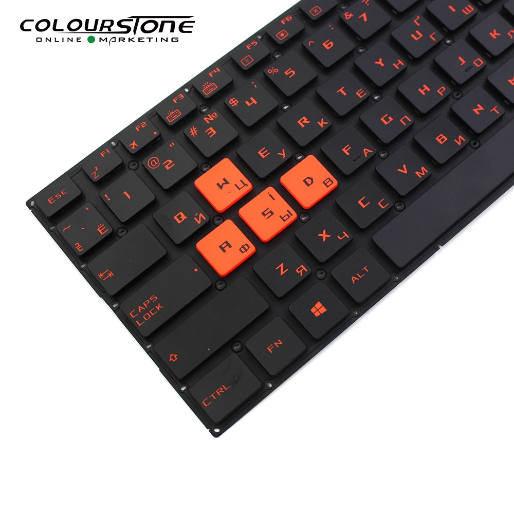 Клавиатура с русской подсветкой для ноутбука Asus GL502 GL502VM GL502VY|Клавиатуры замены| |