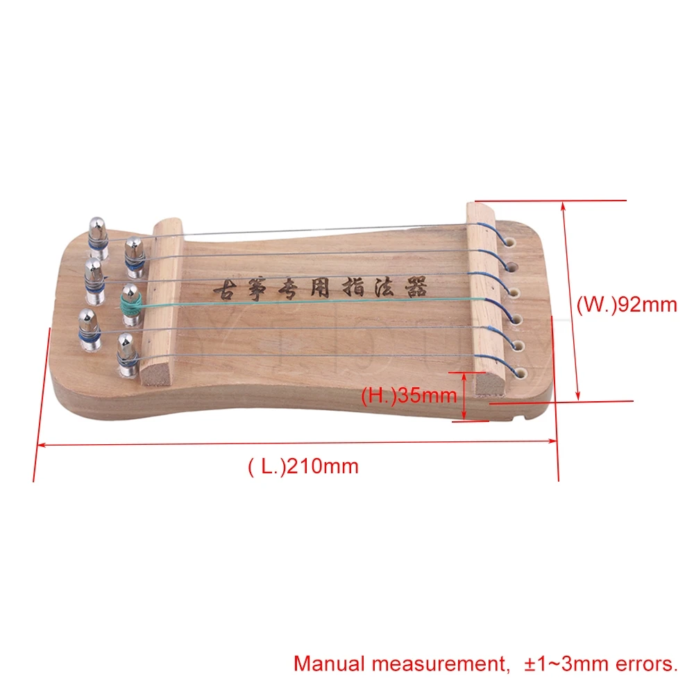 Yibuy 6 струн твердая древесина традиционный китайский Guzheng фотография
