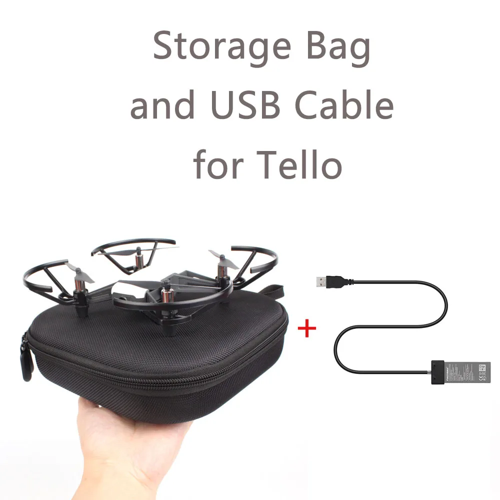 Чехол для переноски EVA Tello коробка хранения и USB кабель зарядки - Цена: 1 041,77 руб.