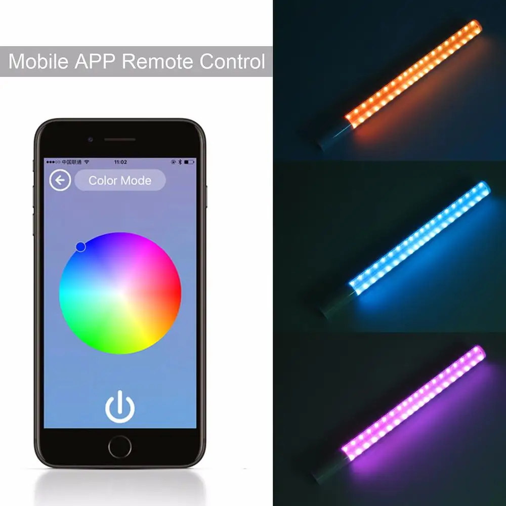 Ручной светодиодный светильник YONGNUO YN360 II Pro RGB двухцветный для видео со льдом