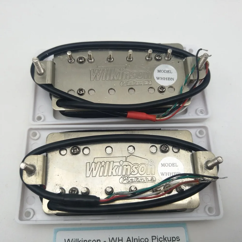 Гитарные звукосниматели, оригинальные звукосниматели Wilkinson Alnico V Humbucker, звукосниматели с одной катушкой, металлические звукосниматели rock, сделанные в Корее