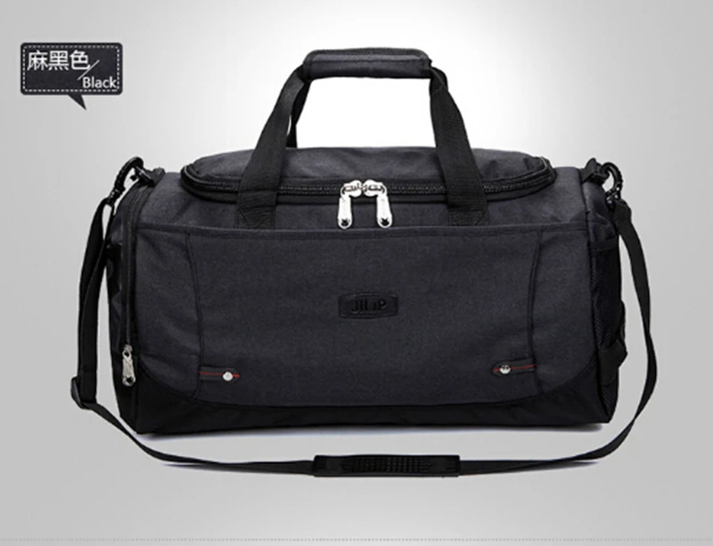 Вместительная сумка-тоут для мужчин, Дорожная Спортивная сумка на молнии, с несколькими карманами от AliExpress RU&CIS NEW
