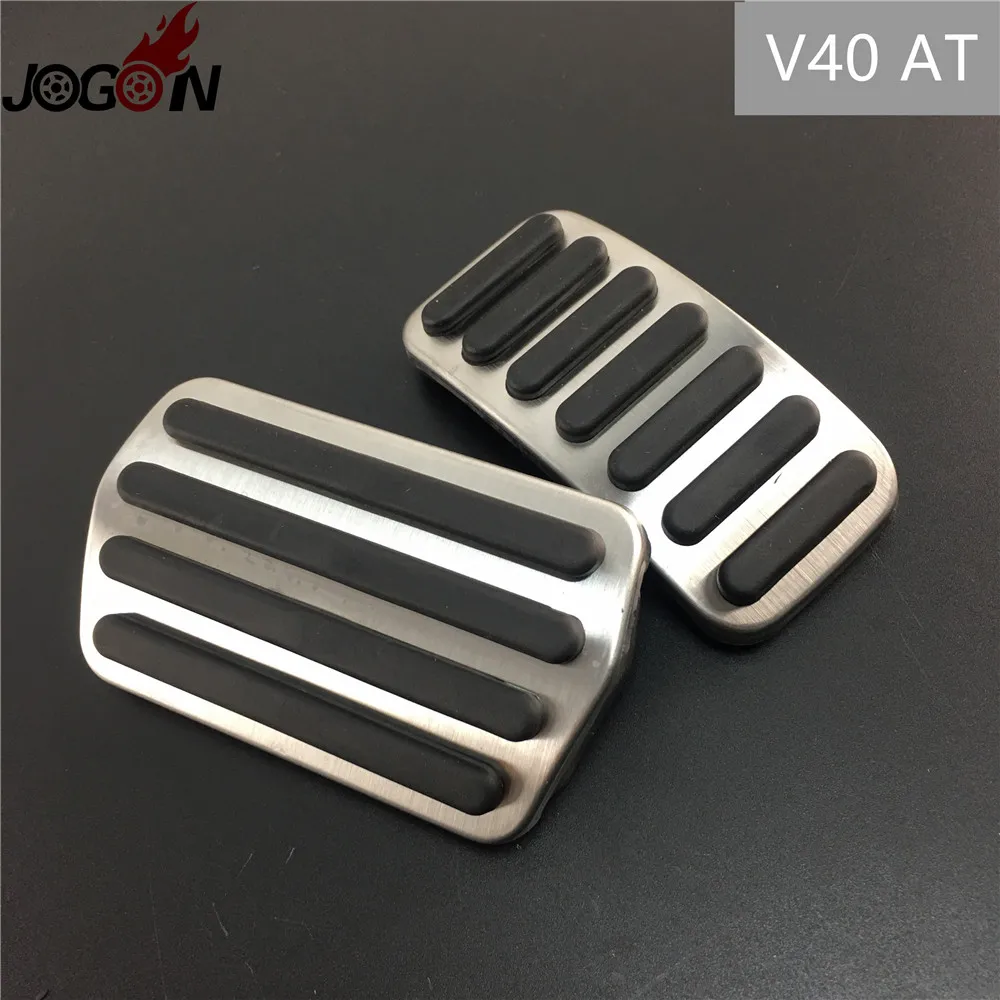 Для Volvo XC60 S60 V60 S80 XC90 S90 V90 XC40 V40 S40 C30 газовый топливный ускоритель сцепления педаль тормоза Накладка на MT