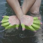 1 пара носков для детей и взрослых Силиконовые рука весло ласты для плавания перепончатые перчатки для дайвинга