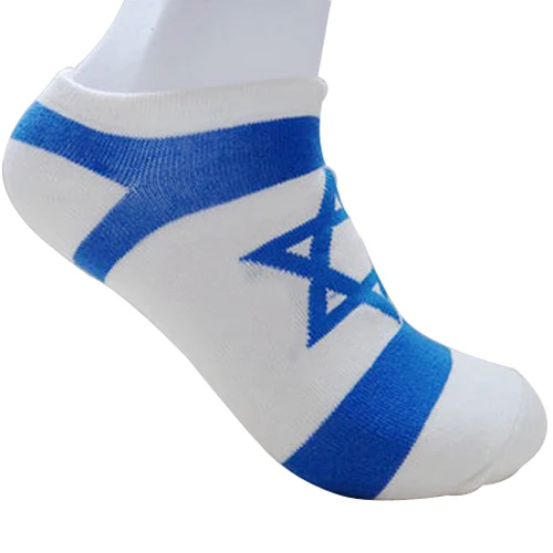 MYTL пара стильных носков с рисунком флага Израиля для мужчин|sock bar|flag bowflag stamp |