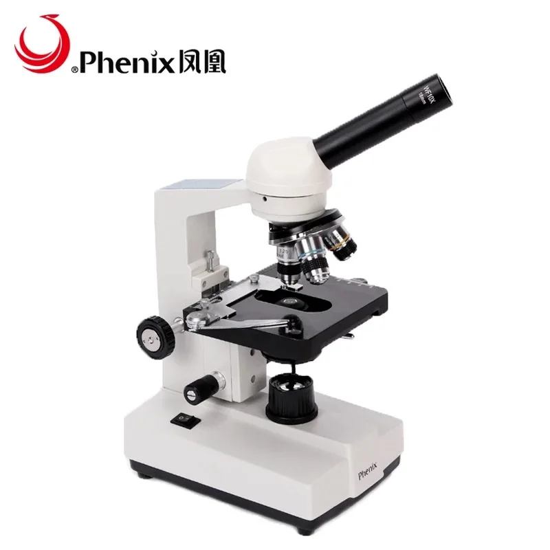 Микроскоп Phenix 40x 1600x новый научный монокулярный стоматологический Биологический