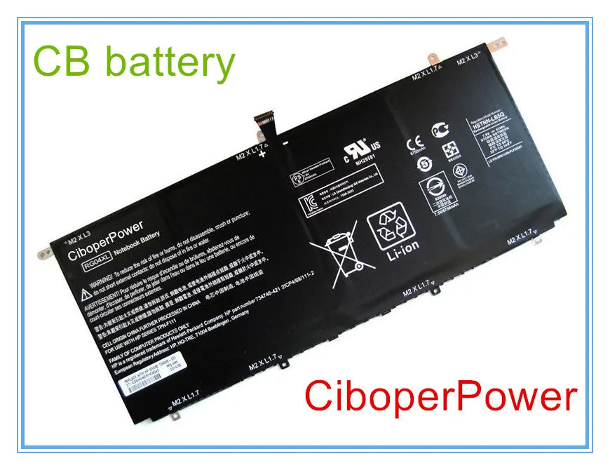 

Original quality 51WH RG04XL Battery For 13-3000 TPN-F111 734998-001 HSTNN-LB5Q