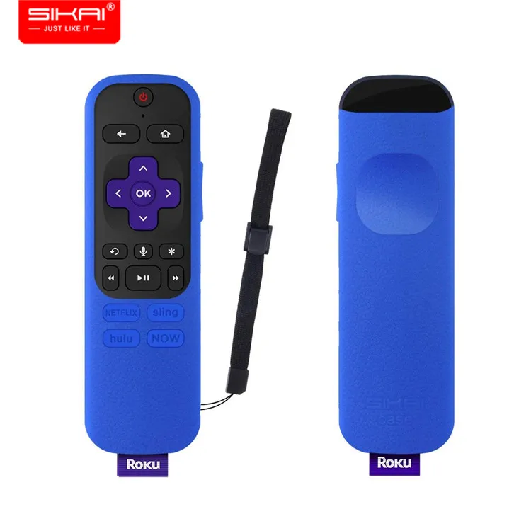 SIKAI противоударный силиконовый защитный чехол для Roku Streaming Stick Plus 3800R/3810R + с