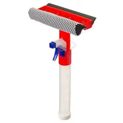 Щетка с губкой NEW GALAXY водосгоном и пульверизатором 300мл 20x34 см|universal brush|brush brushsponge