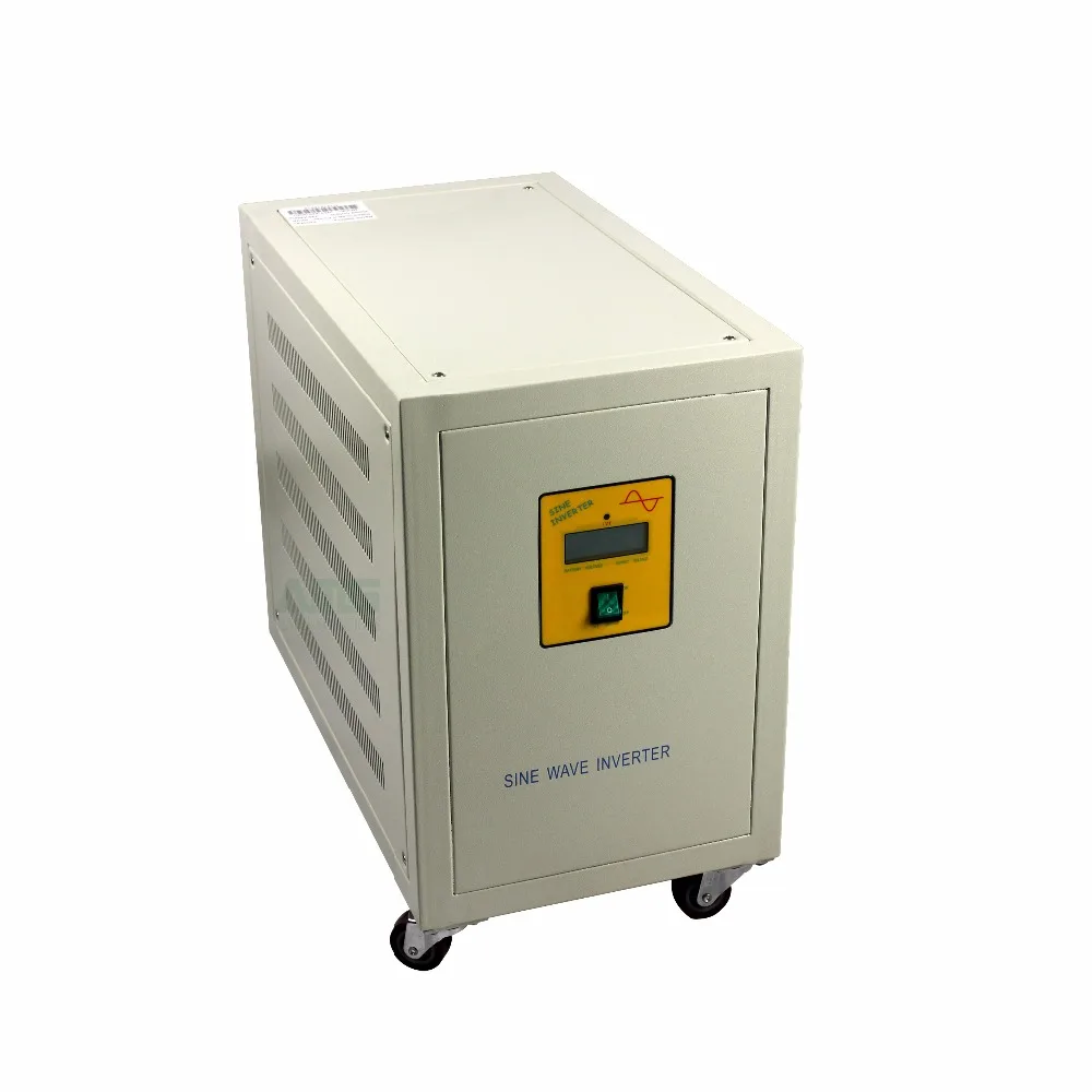 5000VA/5KW 48 V/96 V/110 V/120 V/220VDC до 110 V/220VAC промышленная Частота Чистая синусоида Инвертор питания/DC преобразователь переменного тока