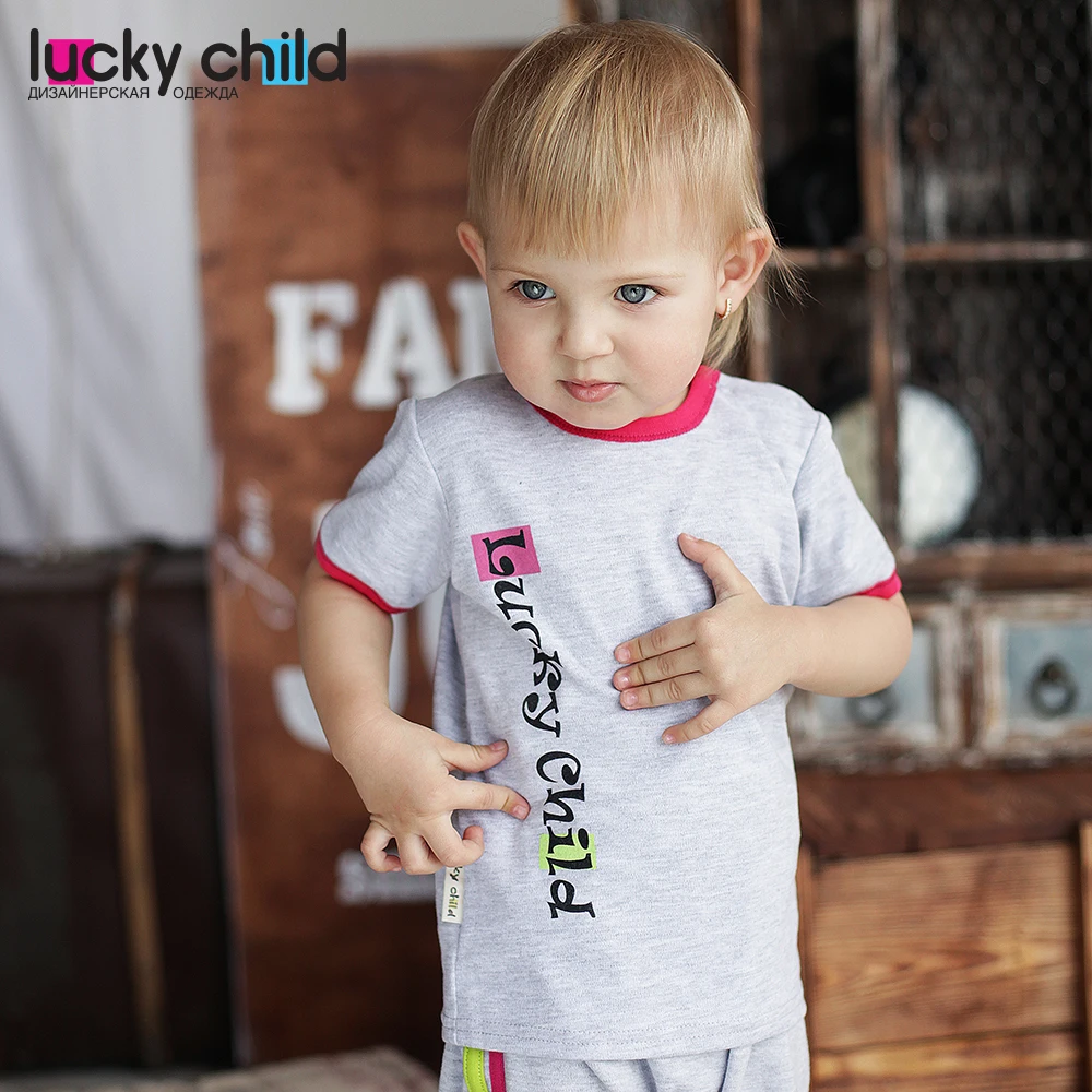 Футболка Lucky Child для девочек | Мать и ребенок