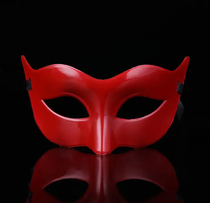 Простая маска 7 видов стилей пластиковая маскарадный костюм для рождественской