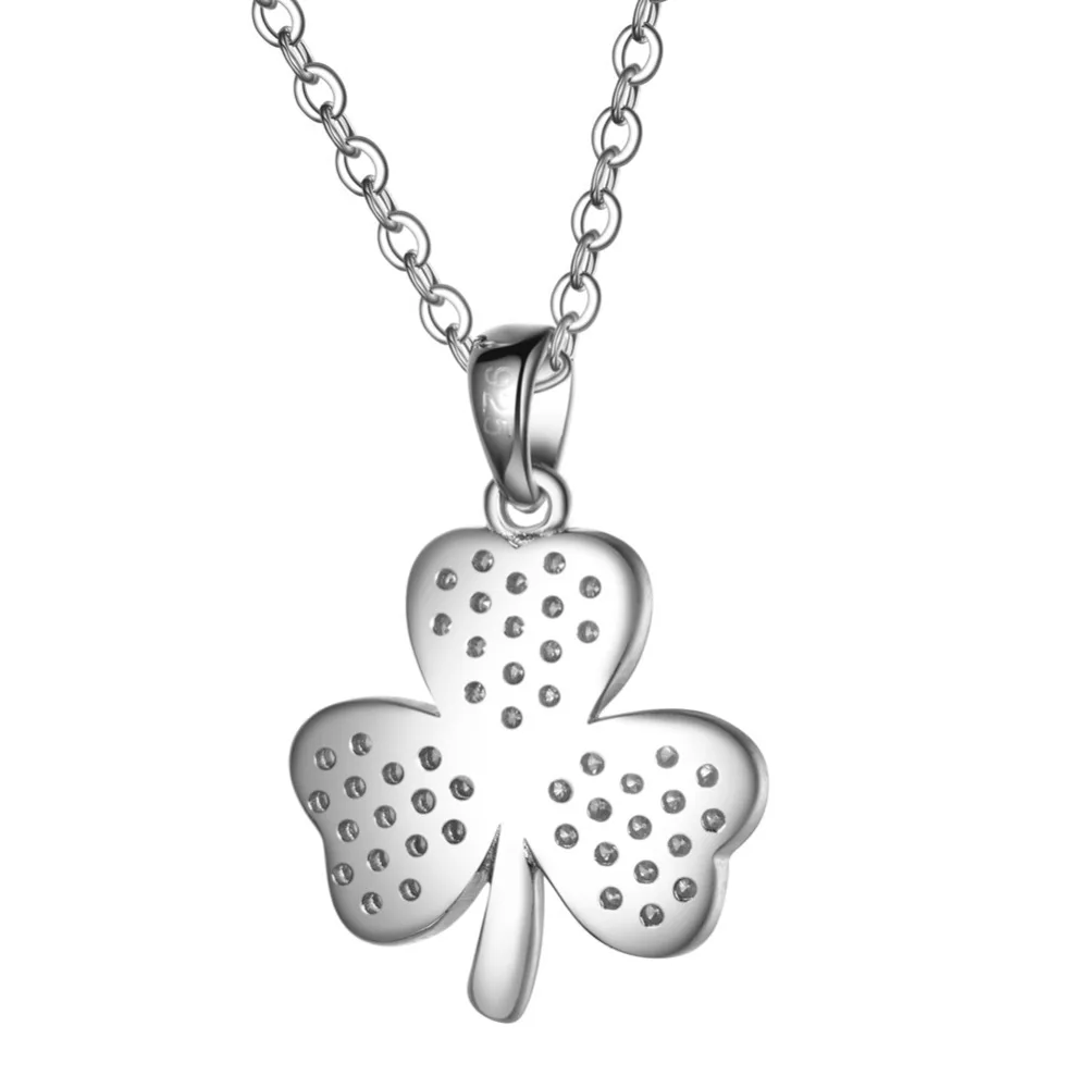 Женское колье из серебра 925 пробы с зеленым фианитом|Подвески| |