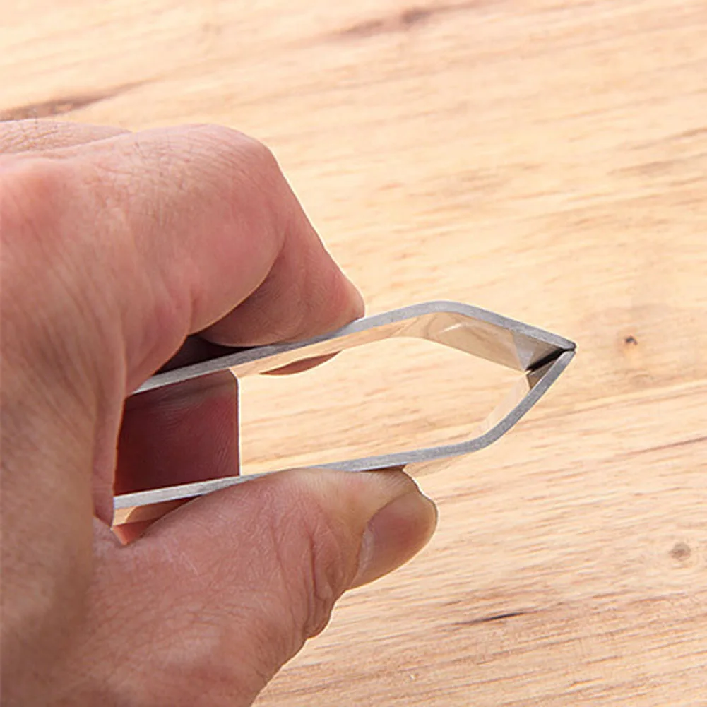 1 шт. Нержавеющая сталь плоский рот приспособление для удаления рыбных костей