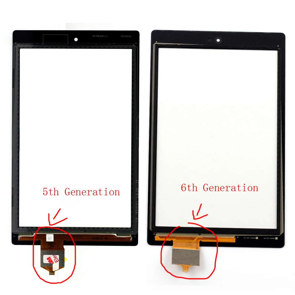 Сенсорный экран STARDE для Amazon Kindle Fire HD 8 HD8 сменный сенсорный с цифровым