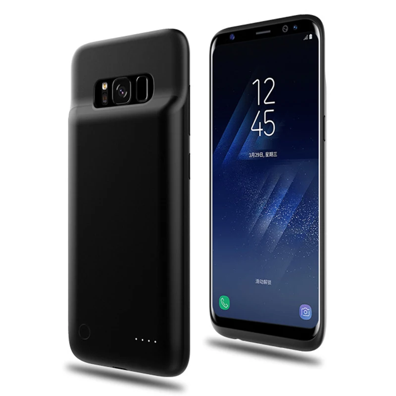 4000 мА/ч для samsung S8 s8 Plus, чехол с аккумулятором, TPU, зарядка, сокровище, ультра тонкий силиконовый внешний аккумулятор для телефона, для samsung S8 Plus