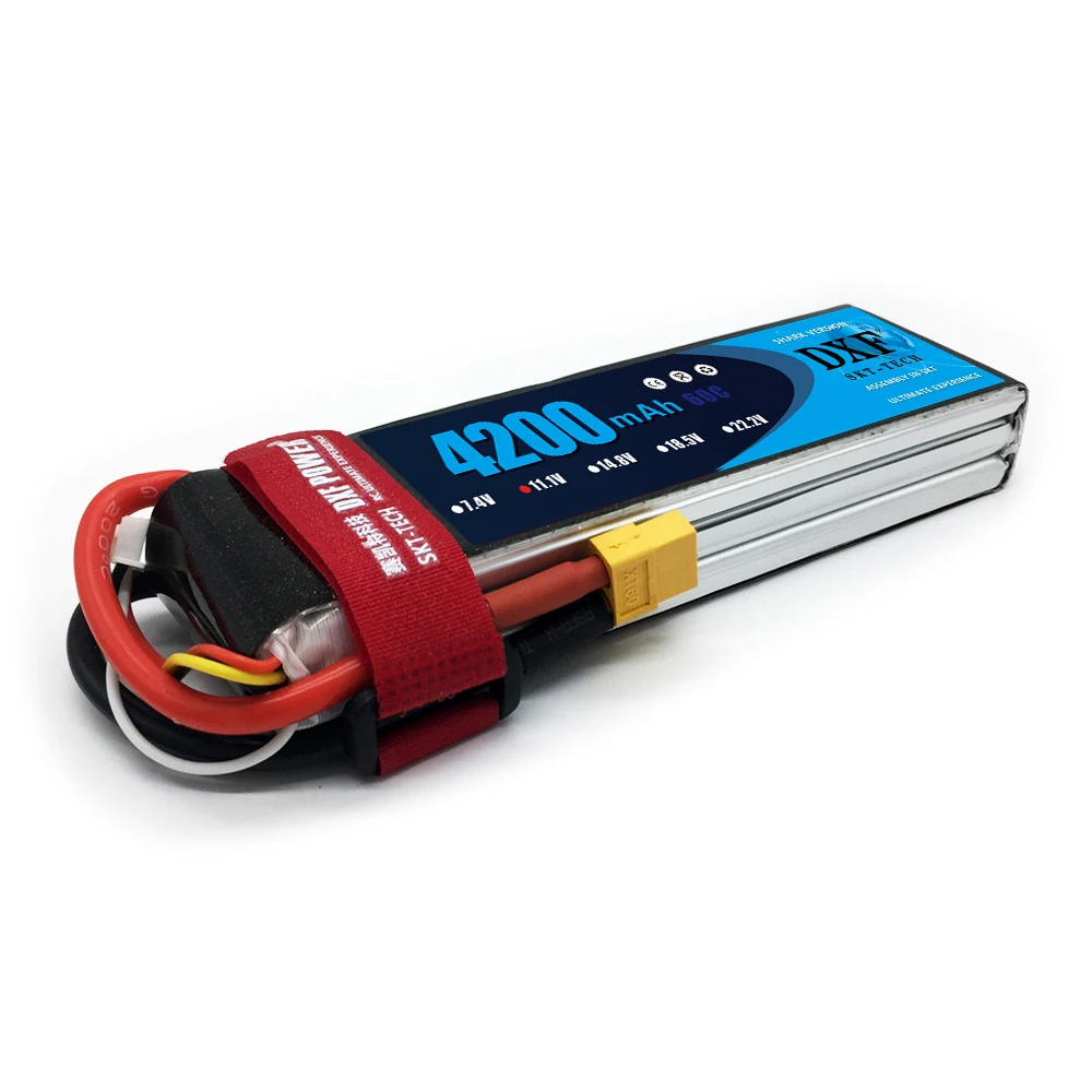 DXF Power 3S 11 1 v 4200mah 60c вертолет с четырехосным валом от производителя Оптовая