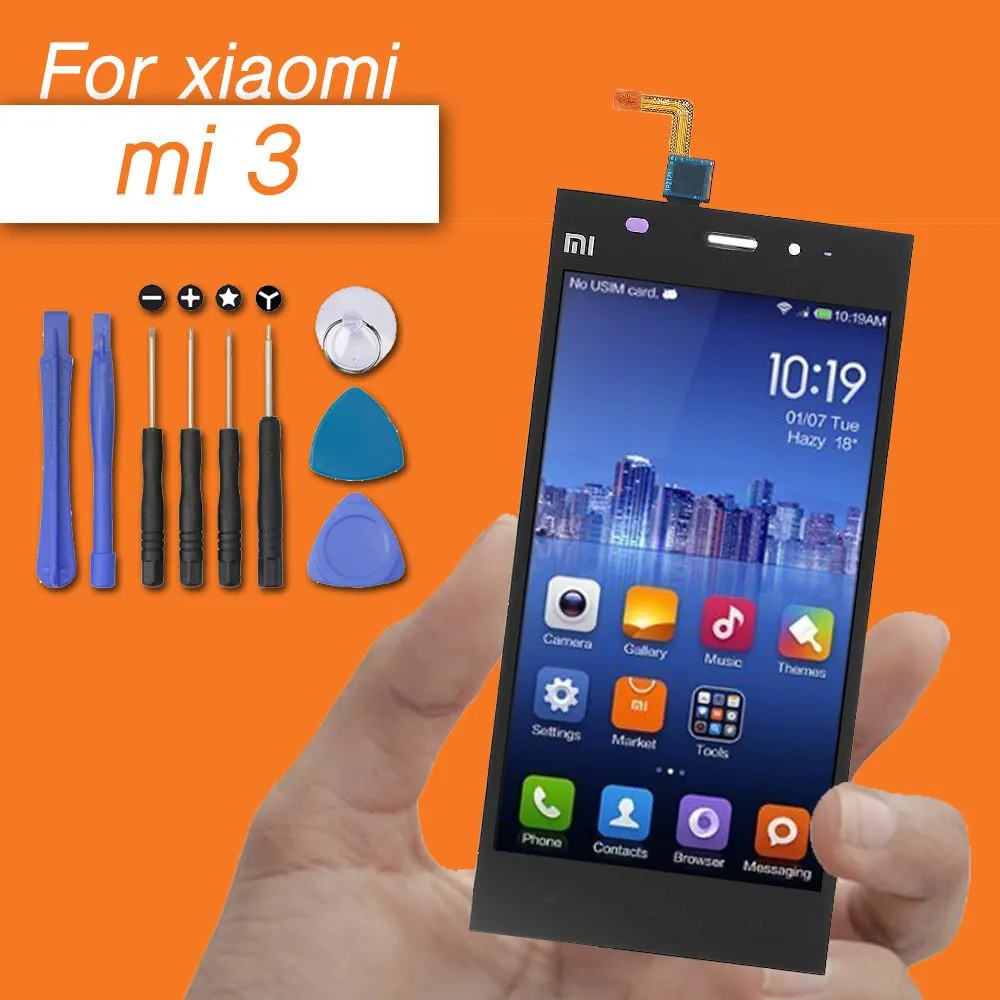 Prepairp ЖК экран для xiaomi mi3 дисплей с сенсорной панелью mi 3 в сборе Экраны | Отзывы и видеообзор
