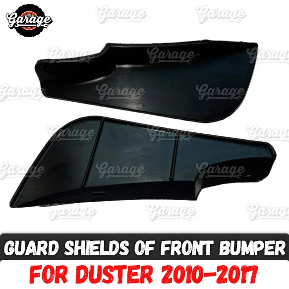 Защитные щитки для Renault Duster 2010- переднего бампера Резиновые аксессуары защитные против брызг Тюнинг Автомобиля