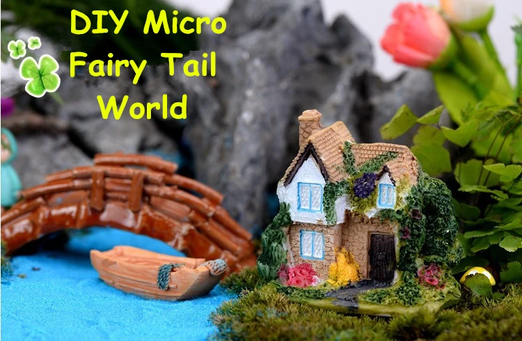 5 см 4 вида стилей дом украшения для миниатюрных садов игрушки украшение дома ZAKKA