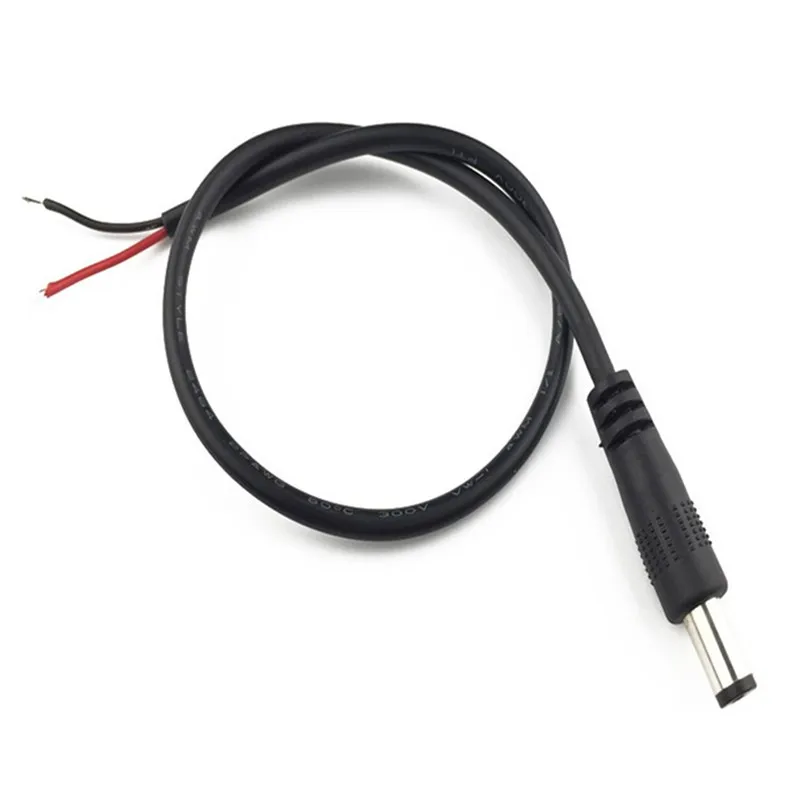 

10 pcs of 25 cm or 100 cm DC Power Wire Cable Male Plug Wire for Adaptor