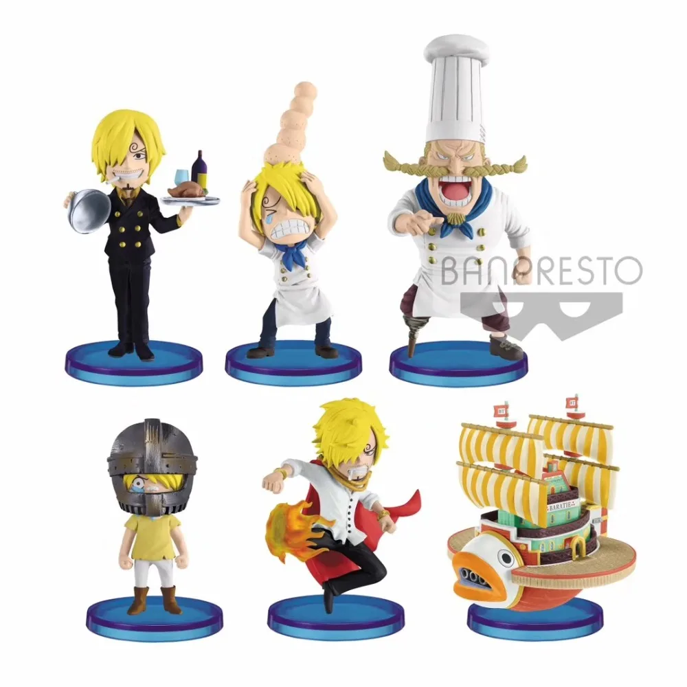Оригинальный Banpresto цельный рисунок WCF история Санджи ПВХ фигурка модель figur |