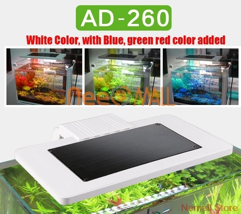 SUNSUN Clip on AD 260/AD260 Аквариум СВЕТОДИОДНОЕ Освещение Озеленение Лампы Для Столовой