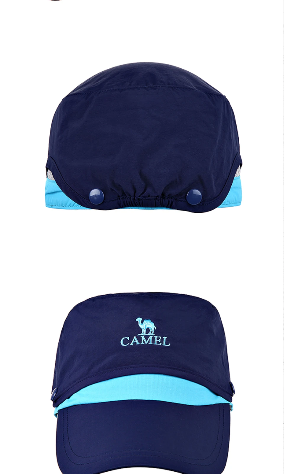 CAMEL унисекс нейлоновая наружная козырьковая шляпа двойной слой Ультралегкая дышащая удобная Кепка для походов кемпинга рыбалки